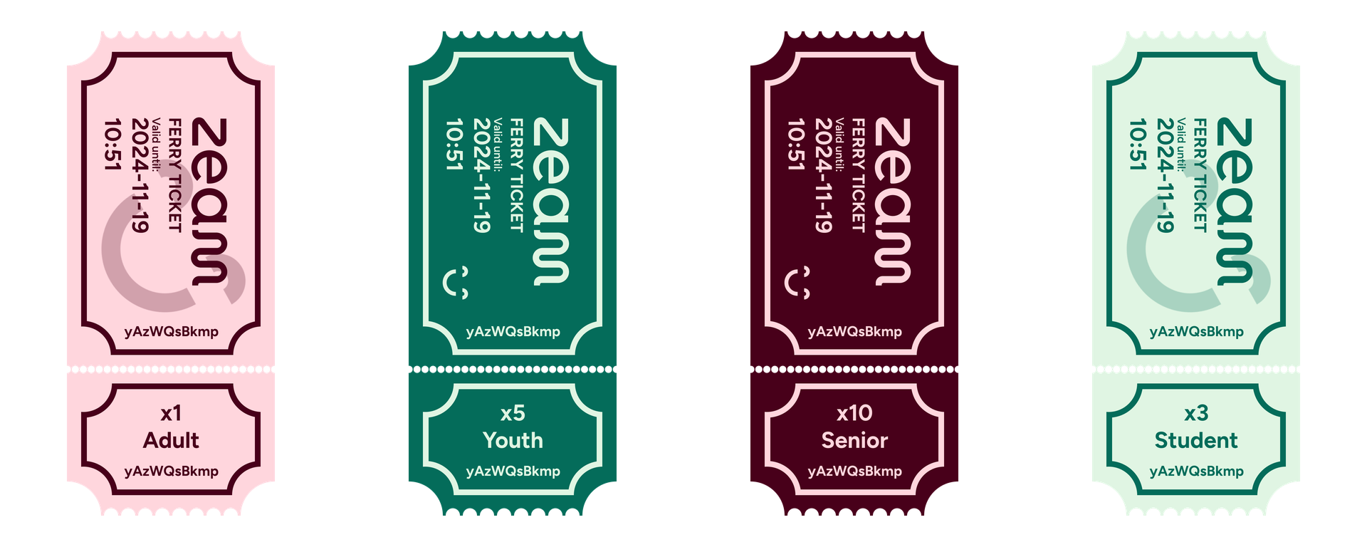 Tickets for Zeam UI